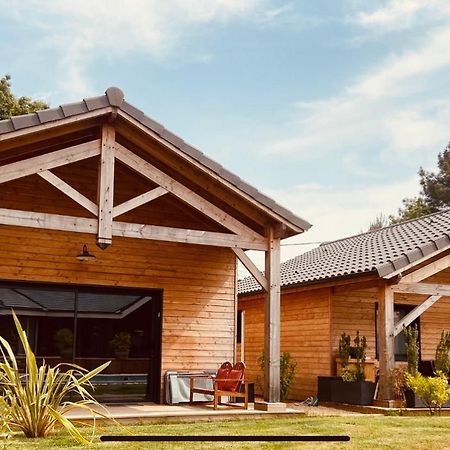 Chalet Montana - Au Cottage Du Medoc - Proche De Bordeaux Saint-Aubin-de-Médoc Kültér fotó