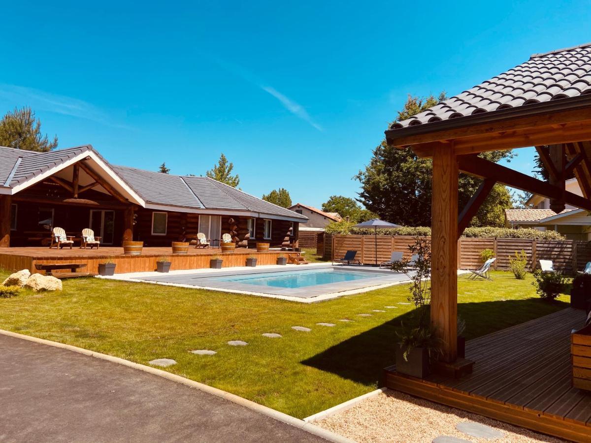 Chalet Montana - Au Cottage Du Medoc - Proche De Bordeaux Saint-Aubin-de-Médoc Kültér fotó