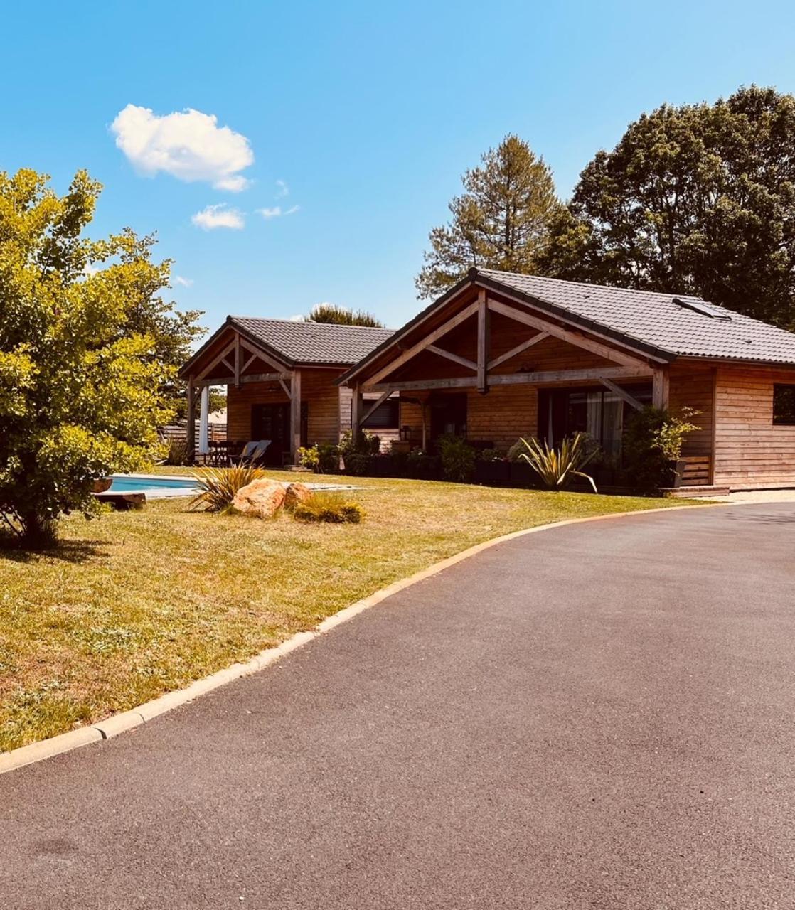 Chalet Montana - Au Cottage Du Medoc - Proche De Bordeaux Saint-Aubin-de-Médoc Kültér fotó